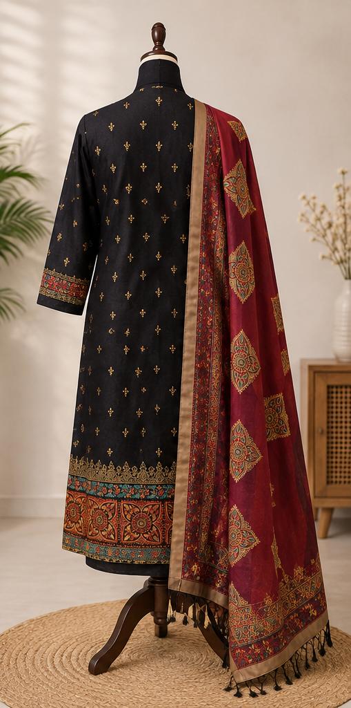 Shahjadi Exclusive Block Three Pieces — image 3